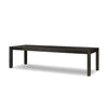 Noeline Cracked Smoked Black Veneer Extension Dining Table | ready to ship!