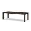 Noeline Cracked Smoked Black Veneer Extension Dining Table | ready to ship!