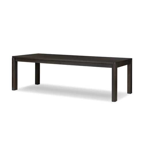 Noeline Cracked Smoked Black Veneer Extension Dining Table | ready to ship!