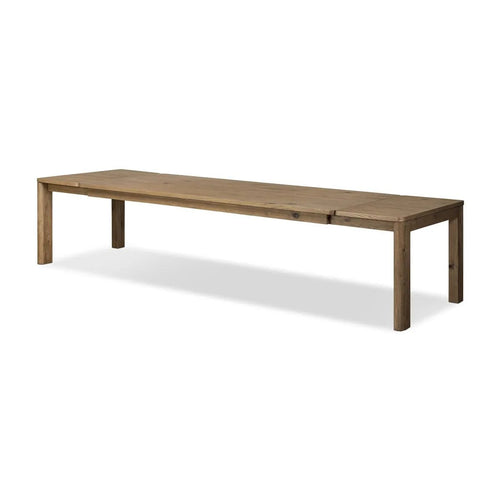 Noeline Resawn Worn Oak Double Extension Dining Table | ready to ship!