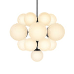 Nova Black Gunmetal Chandelier | ready to ship!