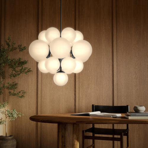 Nova Black Gunmetal Chandelier | ready to ship!