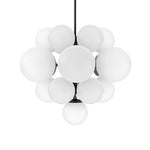 Nova Black Gunmetal Chandelier | ready to ship!