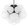 Nova Black Gunmetal Chandelier | ready to ship!