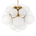 Nova Burnished Brass Chandelier | ready to ship!