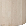 Oakland Outdoor Cream Marble Dining Table | shipping 7/14/2025