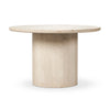 Oakland Outdoor Cream Marble Dining Table | shipping 7/14/2025