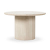 Oakland Outdoor Cream Marble Dining Table | shipping 7/14/2025