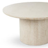 Oakland Outdoor Cream Marble Dining Table | shipping 9/7/2025