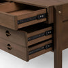 Oakley Dark Toasted Oak Veneer Desk | ready to ship!