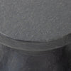 Odeon Distressed Graphite Concrete End Table | shipping 5/30/2025