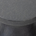 Odeon Distressed Graphite Concrete End Table | shipping 5/30/2025