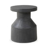 Odeon Distressed Graphite Concrete End Table | shipping 5/30/2025