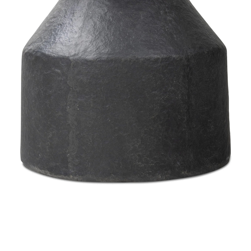Odeon Distressed Graphite Concrete End Table | shipping 5/30/2025