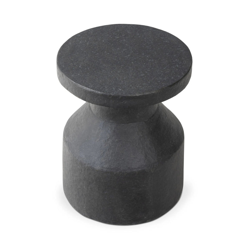 Odeon Distressed Graphite Concrete End Table | shipping 5/30/2025