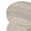 Odeon Textured Sandy Grey End Table | shipping 7/23/2025