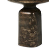 Odessa Distressed Bronze End Table | shipping 6/23/2025