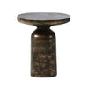 Odessa Distressed Bronze End Table | shipping 6/23/2025