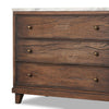 Odette Antique Belgium Bleach Marble Nightstand | shipping 8/3/2025