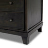 Odette White Statuario Marble Nightstand | shipping 08/10/2025