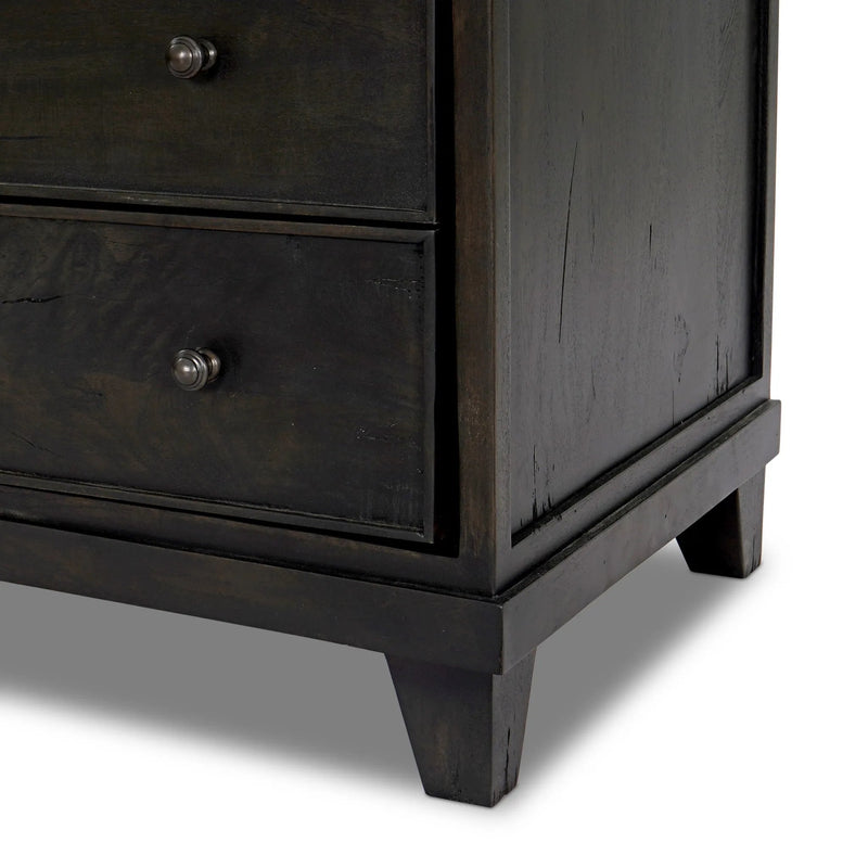 Odette White Statuario Marble Nightstand | shipping 08/10/2025
