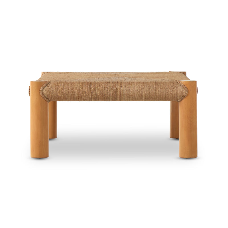Olin Light Wash Mahogany Coffee Table | ready to ship!