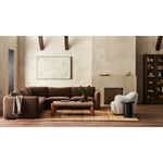 Olin Light Wash Mahogany Coffee Table | ready to ship!