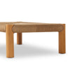 Olin Light Wash Mahogany Coffee Table | ready to ship!