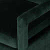 Olson Emerald Worn Velvet Swivel Chair | ready to ship!