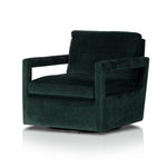 Olson Emerald Worn Velvet Swivel Chair | ready to ship!