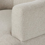 Olvera Crete Pebble Accent Chair With Ottoman | shipping 6/19/2025