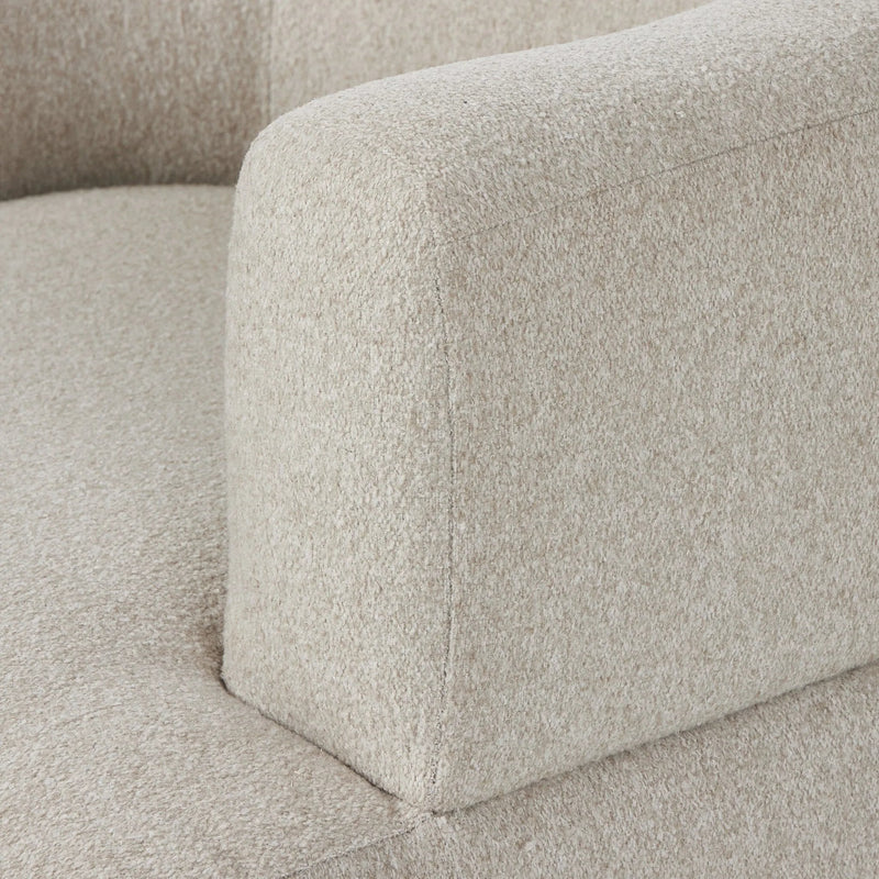 Olvera Crete Pebble Accent Chair With Ottoman | shipping 6/19/2025