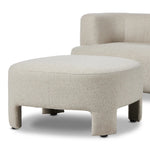 Olvera Crete Pebble Accent Chair With Ottoman | shipping 6/19/2025