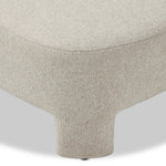 Olvera Crete Pebble Accent Chair With Ottoman | shipping 6/19/2025