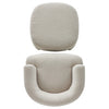 Olvera Crete Pebble Accent Chair With Ottoman | shipping 6/19/2025