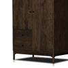 Ophelia Aged Brown Armoire | shipping 5/26/2025