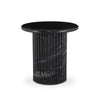 Oranda Black Marble End Table | shipping 7/4/2025