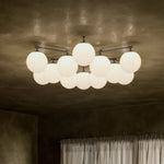 Orion Black Gunmetal Round Chandelier | ready to ship!