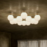 Orion Burnished Brass Round Chandelier | ready to ship!