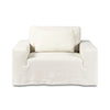 Ostend Bombay Flax Outdoor Slipcover Chair | ready to ship!