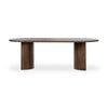Paden Stained Toasted Brown Outdoor Dining Table | shipping 6/3/2025