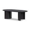 Paden Aged Black Acacia Coffee Table | ready to ship!