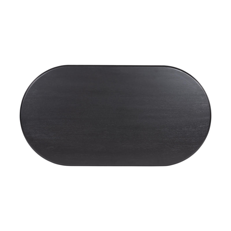 Paden Aged Black Acacia Coffee Table | ready to ship!