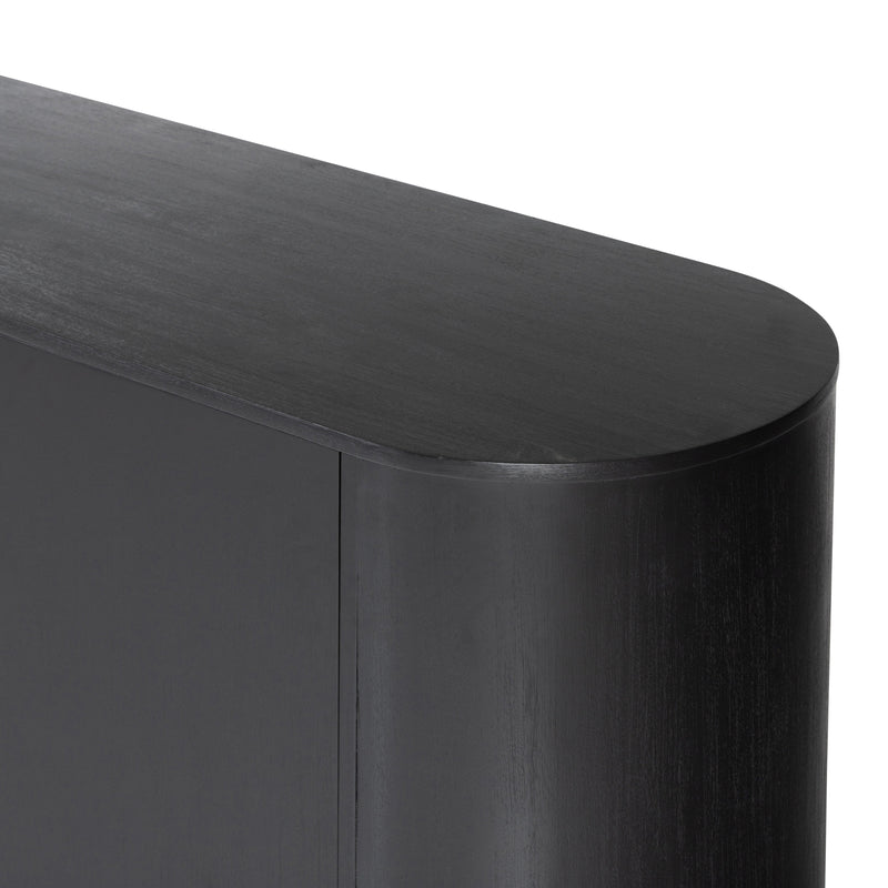 Paden Aged Black Acacia Sideboard | shipping 6/30/2025