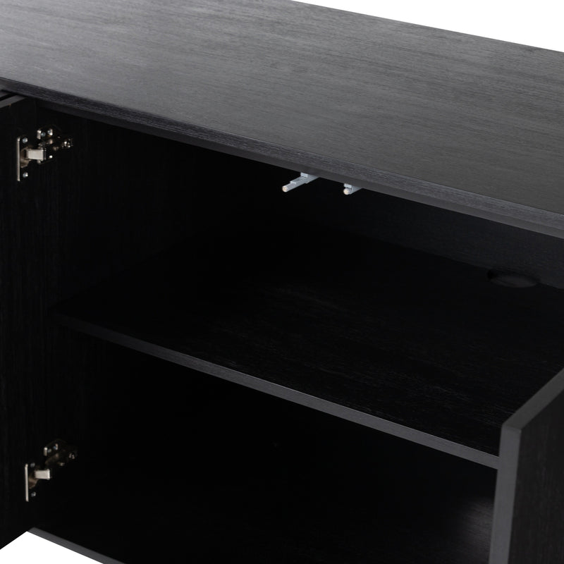 Paden Aged Black Acacia Sideboard | shipping 6/30/2025
