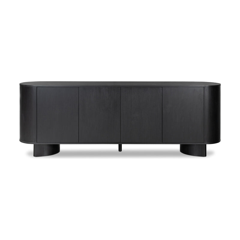 Paden Aged Black Acacia Sideboard | shipping 6/30/2025