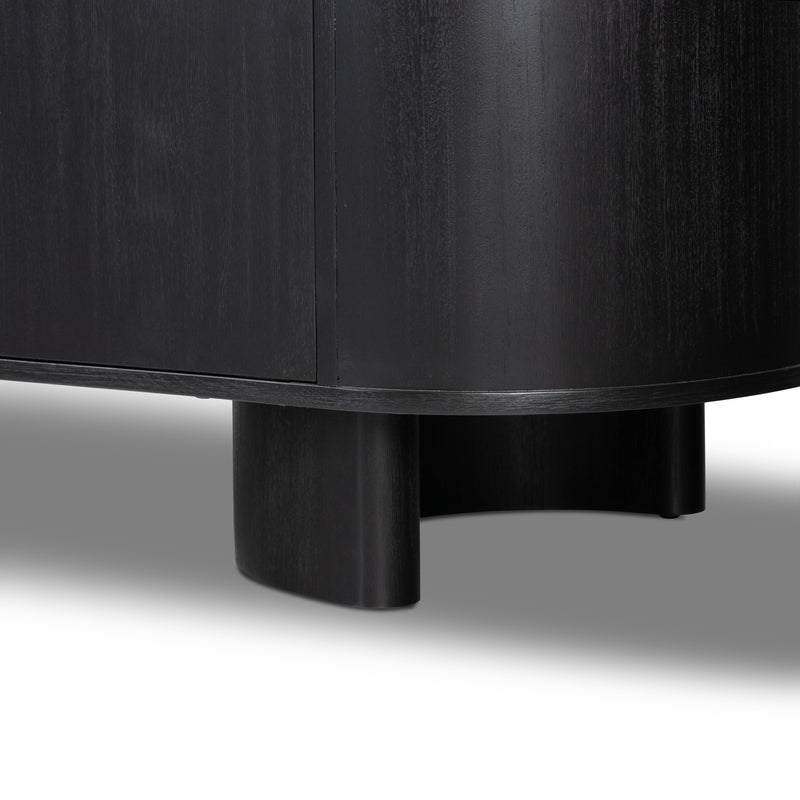 Paden Aged Black Acacia Sideboard | shipping 6/30/2025