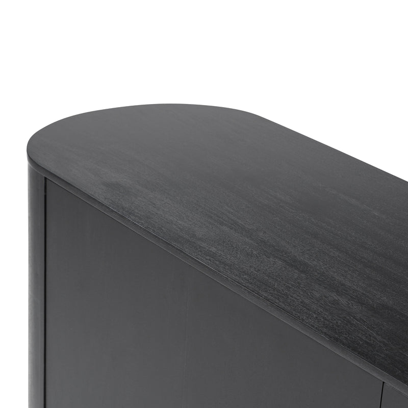Paden Aged Black Acacia Sideboard | shipping 6/30/2025