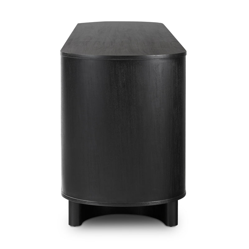 Paden Aged Black Acacia Sideboard | shipping 6/30/2025