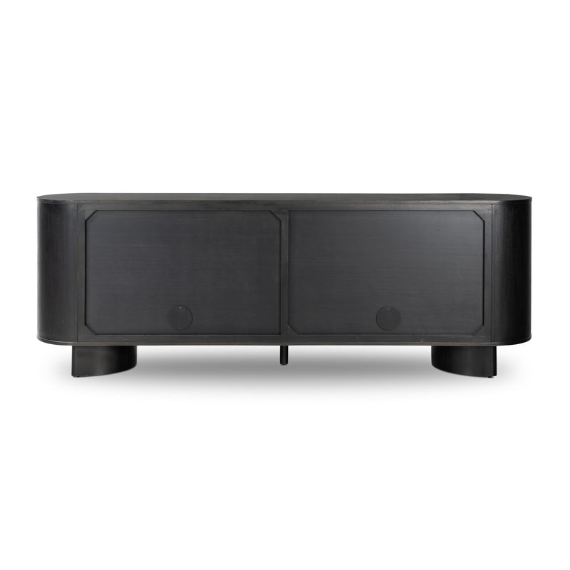 Paden Aged Black Acacia Sideboard | shipping 6/30/2025